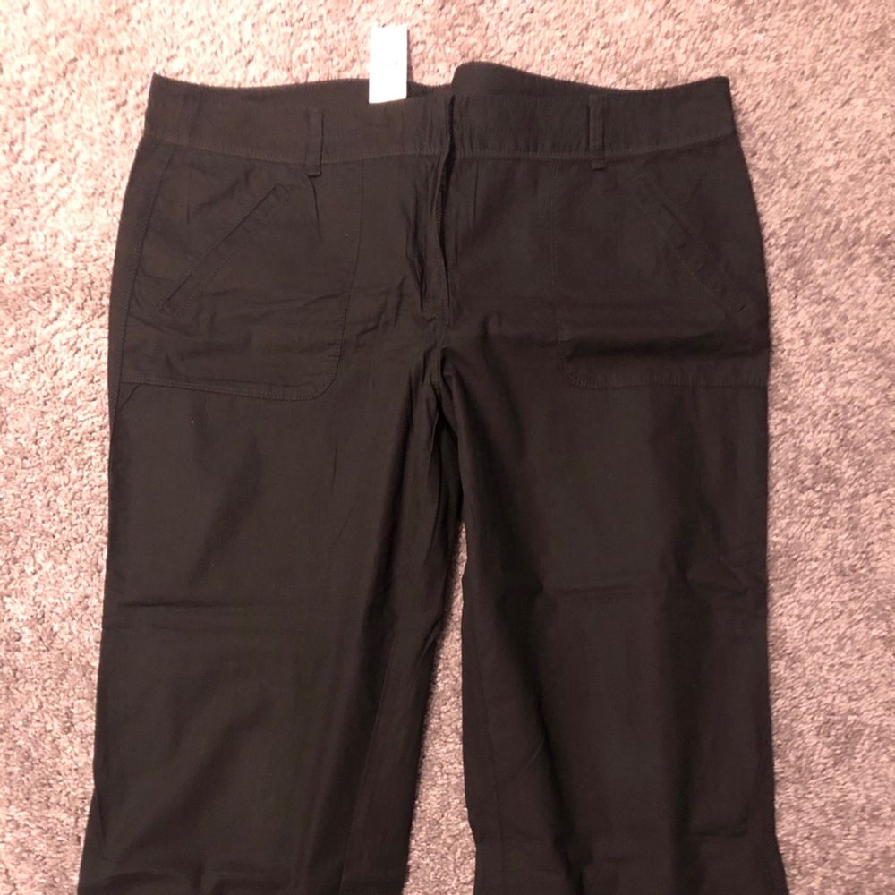 NWT LOFT Black Joggers